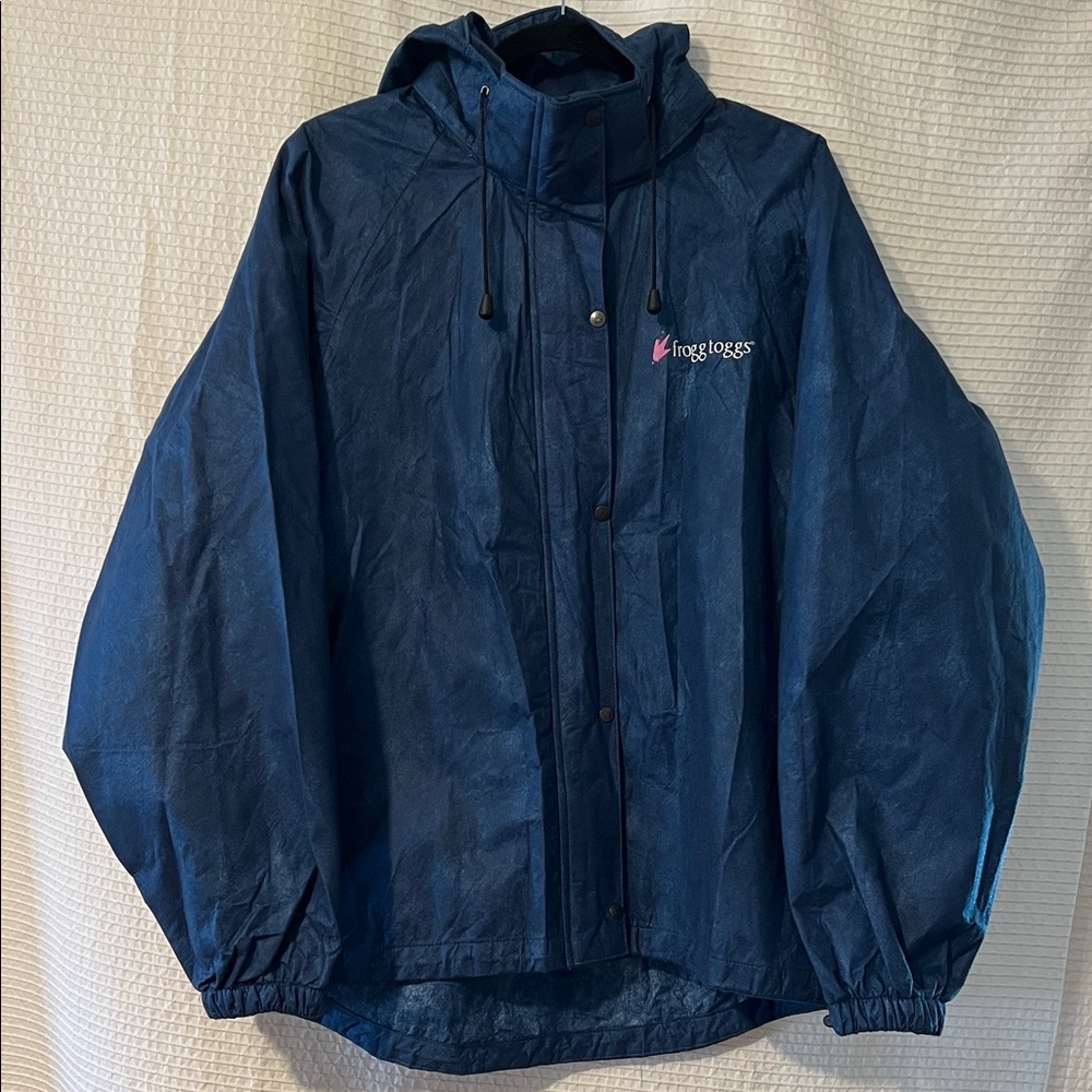 Frogg Toggs Men's Blue Raincoat